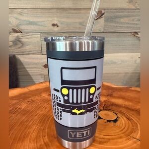 Yeti Gray 20oz Tumbler